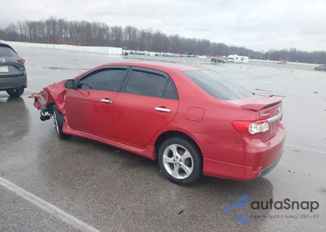 2012 Toyota Corolla S z USA, uszkodzony, nr VIN 5YFBU4EEXCP003460